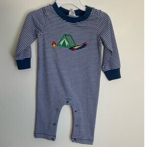 Ishtex Camping Trip Applique‎ Romper